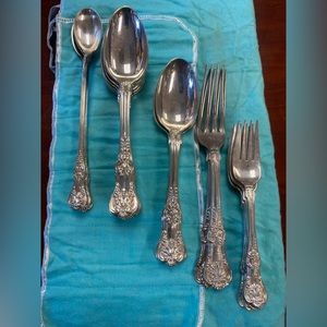 Tiffany & Co English King Silver Flatware